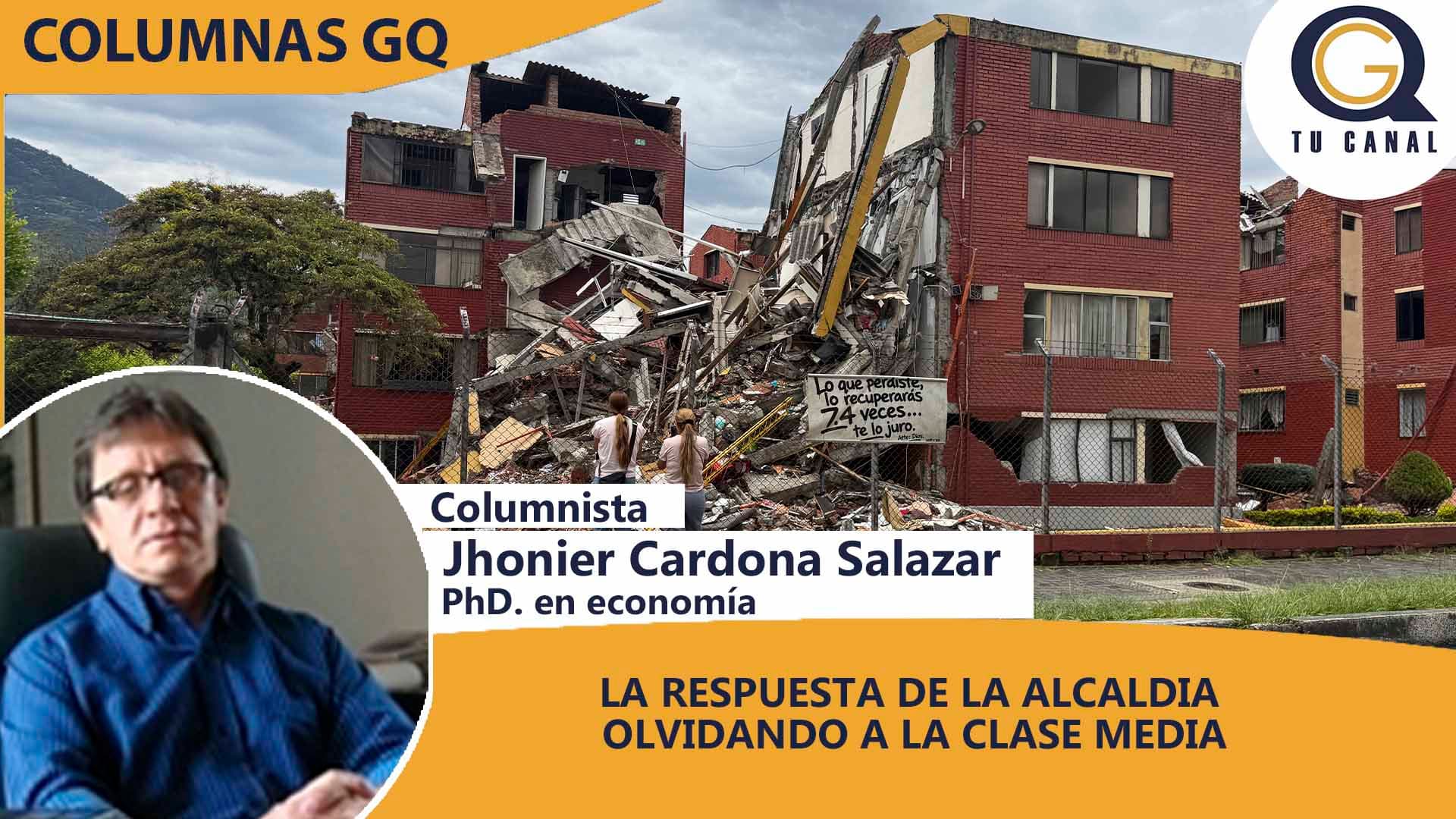 SISMO DEL 10 DE AGOSTO: LA RESPUESTA DE LA ALCALDÍA QUE DEJÓ EN EL OLVIDO A LA CLASE MEDIA DE PEREIRA, CASO UNIDAD RESIDENCIAL 1 DE FEBRERO.