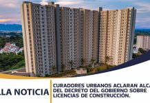 CURADORES URBANOS ACLARAN ALCANCE DEL DECRETO DEL GOBIERNO SOBRE LICENCIAS DE CONSTRUCCIÓN.