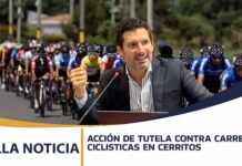 ACCIÓN DE TUTELA CONTRA CARRERAS CICLISTICAS EN CERRITOS.