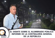 EL DEBATE SOBRE EL ALUMBRADO PÚBLICO: INFORME DE LA CONTRALORÍA GENERAL DE LA REPÚBLICA