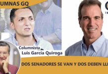 DOS SENADORES SE VAN Y DOS DEBEN LLEGAR