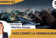 NOS COMIÓ LA CRIMINALIDAD