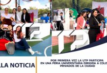 POR PRIMERA VEZ LA UTP PARTICIPA EN LA FERIA DE COLEGIOS DE CALENDARIO «B». PROMOVIENDO SUS PREGRADOS Y SIENDO LA ÚNICA INSTITUCIÓN PÚBLICA EN EL EVENTO