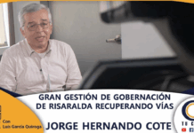 GRAN GESTIÓN DE GOBERNACIÓN DE RISARALDA RECUPERANDO VÍAS