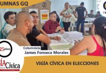 VIGÍA CÍVICA EN ELECCIONES