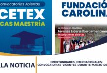 OPORTUNIDADES INTERNACIONALES: CONVOCATORIAS VIGENTES DURANTE MARZO DEL 2026