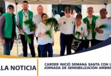LA CARDER INICIÓ LA SEMANA SANTA CON UNA JORNADA DE SENSIBILIZACIÓN AMBIENTAL