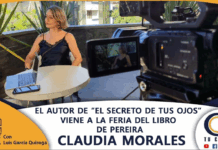 EL AUTOR DE “EL SECRETO DE TUS OJOS” VIENE A LA FERIA DEL LIBRO DE PEREIRA
