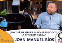 ¿POR QUÉ EN PEREIRA NUNCA ES SUFICIENTE LA INVERSIÓN SOCIAL?