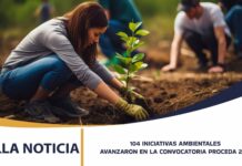 104 INICIATIVAS AMBIENTALES AVANZARON EN LA CONVOCATORIA PROCEDA 2026