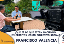¿QUÉ ES LO QUE ESTÁN HACIENDO EN CERRITOS, COMO COLECTIVO SOCIAL?