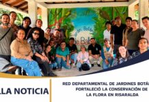 RED DEPARTAMENTAL DE JARDINES BOTÁNICOS FORTALECIÓ ACCIONES PARA LA CONSERVACIÓN DE LA FLORA EN RISARALDA