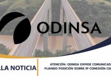 ATENCIÓN: ODINSA EXPIDE COMUNICADO FIJANDO POSICIÓN SOBRE IP CONEXIÓN-CENTRO