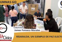 RISARALDA, UN EJEMPLO DE PAZ ELECTORAL