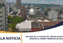 BALANCE DE LA CALIDAD DEL AIRE EN RISARALDA DURANTE EL PRIMER TRIMESTRE DE 2026