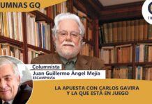 LA APUESTA CON CARLOS GAVIRA Y LA QUE ESTÁ EN JUEGO