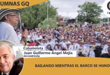 BAILANDO MIENTRAS EL BARCO SE HUNDE