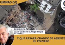 Y QUE PASARÁ CUANDO SE ASIENTE EL POLVERO.