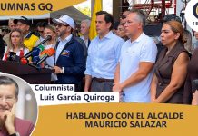 HABLANDO CON EL ALCALDE MAURICIO SALAZAR
