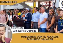 HABLANDO CON EL ALCALDE MAURICIO SALAZAR