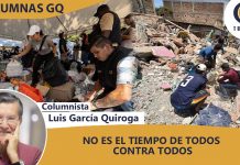 NO ES EL TIEMPO DE TODOS CONTRA TODOS