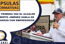 POR PRIMERA VEZ EL ALCALDE ROBERTO JIMÉNEZ HABLA DE ALIANZAS CON EMPRESARIOS